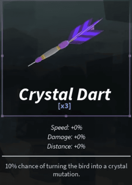 Beaks Dart - Crystal Dart