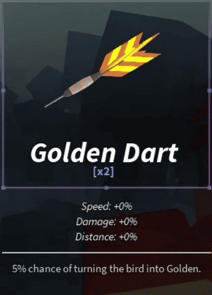 Beaks Dart - Golden Dart
