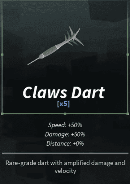 Beaks Dart - Claws Dart