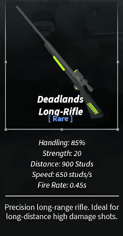 Beaks Gun - Deadlands Long-Rifle