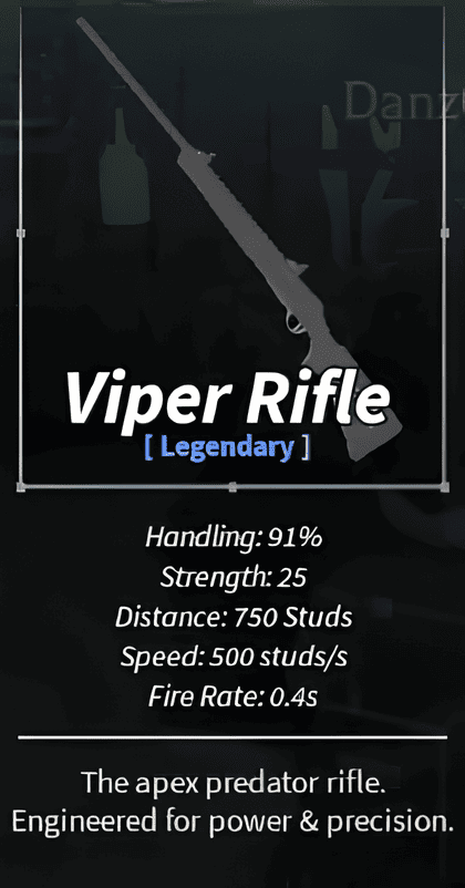 Beaks Gun - Viper Rifle